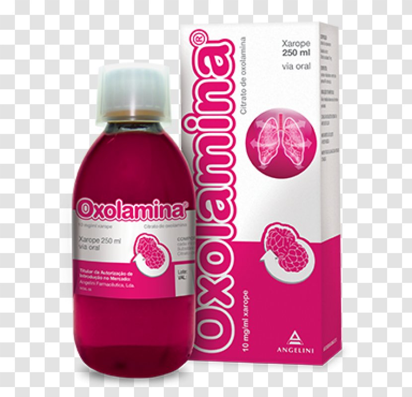 Oxolamine Syrup Cough Pharmacy Liquid - Angelini - Where'd I Go Transparent PNG