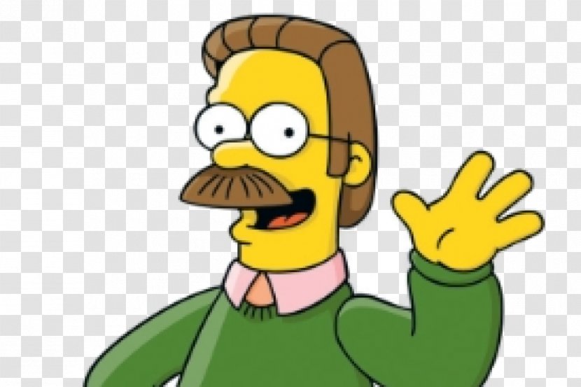 Ned Flanders Bart Simpson Homer Lisa Chief Wiggum - Television Show - Mr Transparent PNG