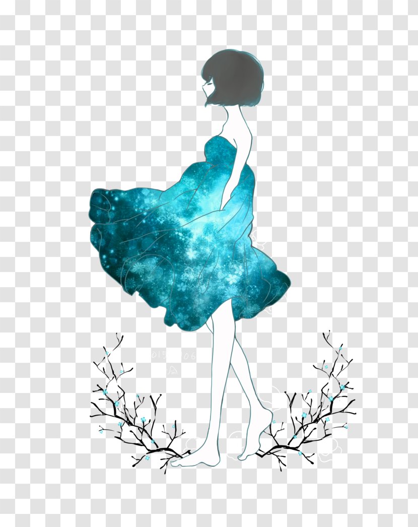 Illustration Leaf Turquoise - Mobile Click Transparent PNG