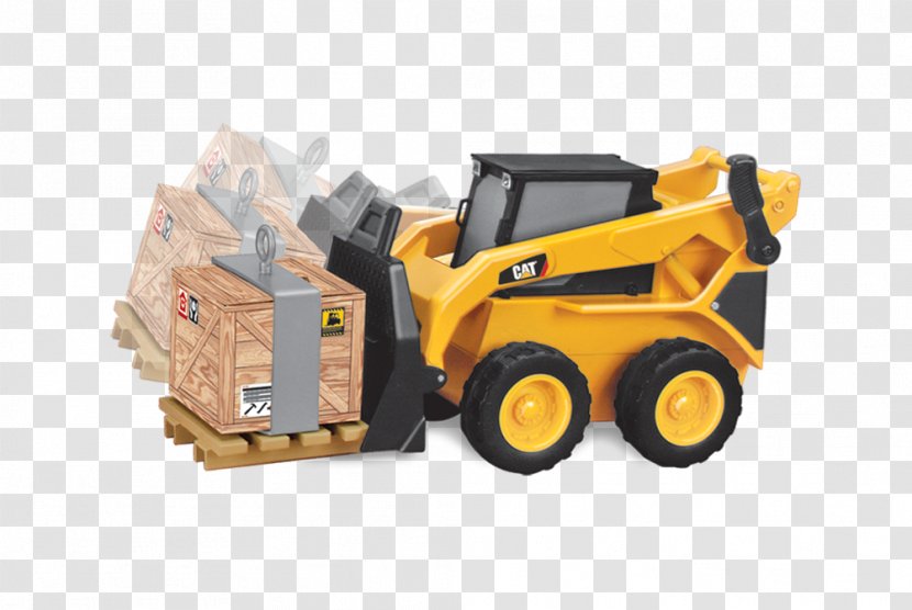 Caterpillar Inc. Machine Car Bulldozer Truck - Yellow - Toy Transparent PNG