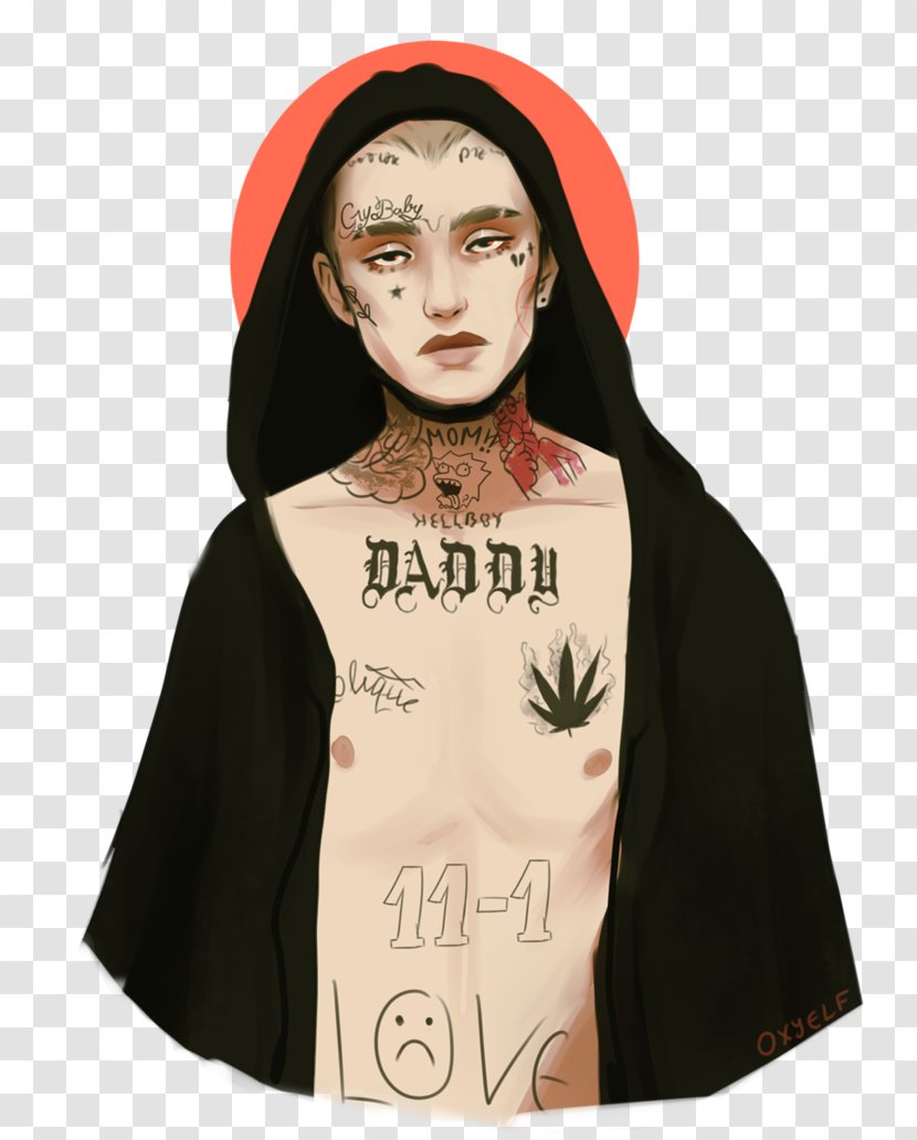 Lil Peep Tattoo Crybaby Art Transparent PNG