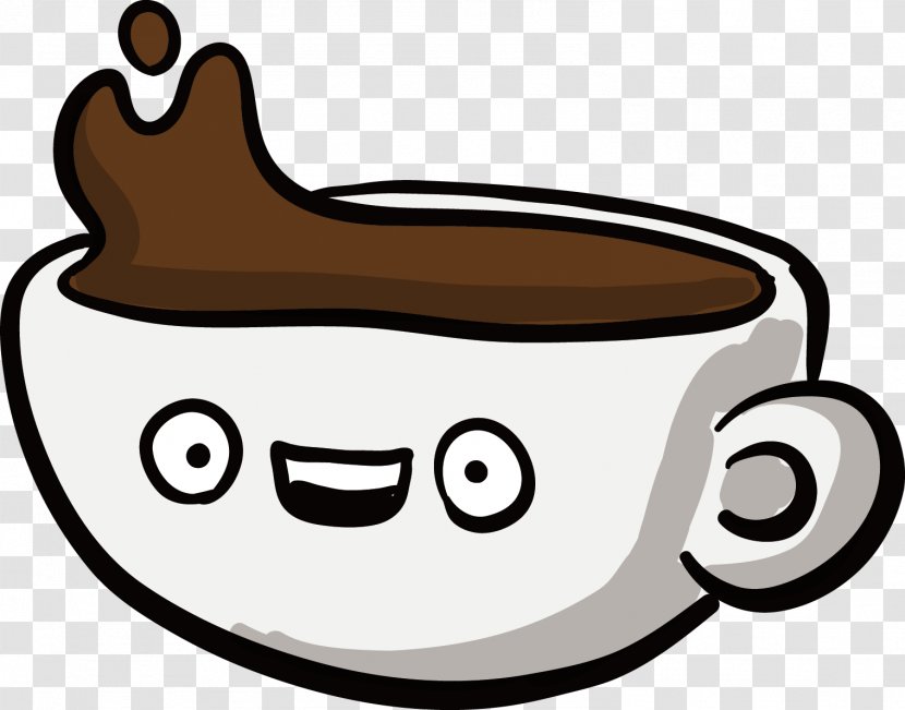 Coffee Cup Tea Cafe - Vector Material Transparent PNG
