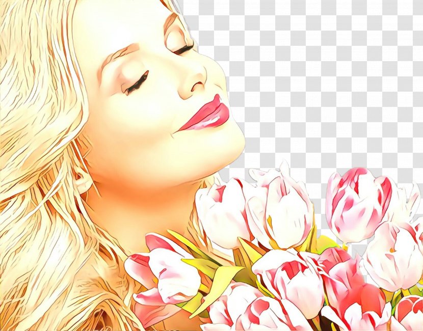 Skin Lip Beauty Pink Nose - Flower - Happy Plant Transparent PNG