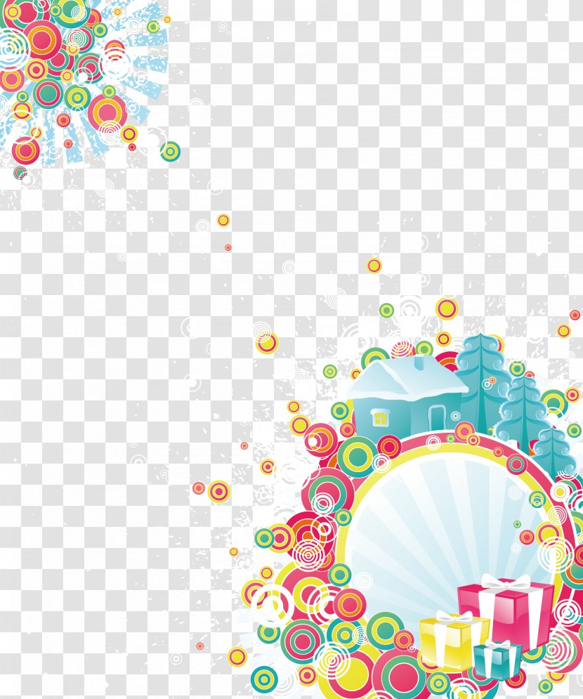 Cdr Adobe Illustrator - Point - Colorful Circles Transparent PNG