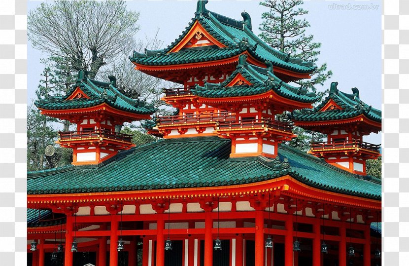 Heian Shrine Kinkaku-ji Shinto Itsukushima Fushimi Inari-taisha - Temple - Kinkakuji Transparent PNG