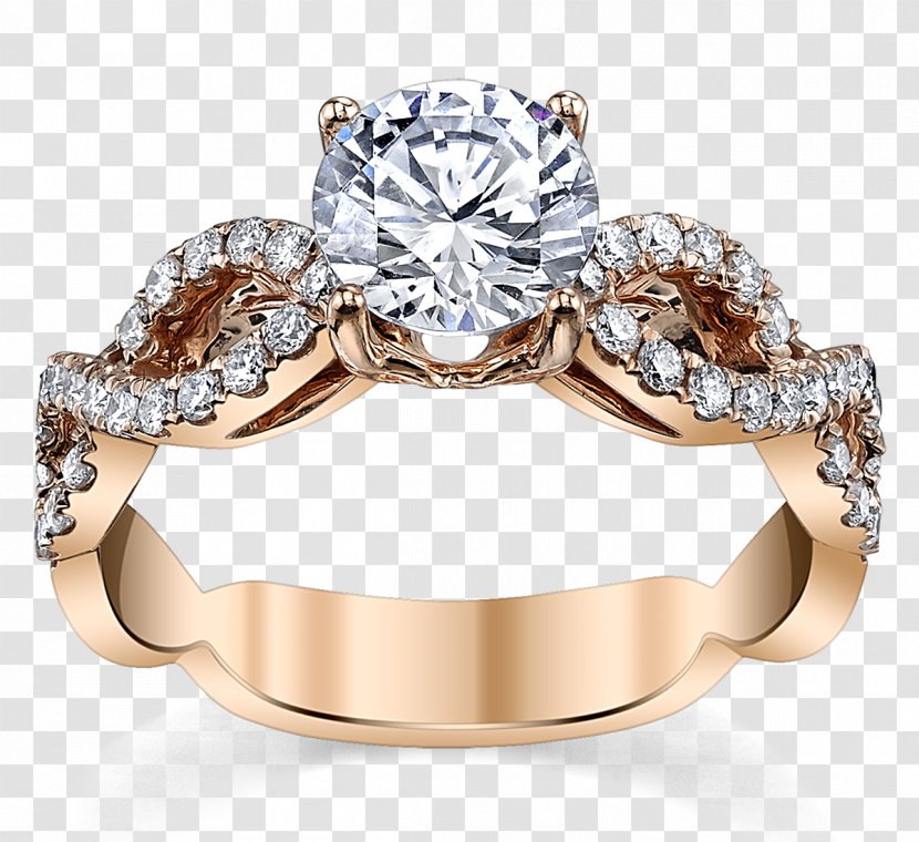 Engagement Ring Jewellery Gold Wedding - Gemstone Transparent PNG