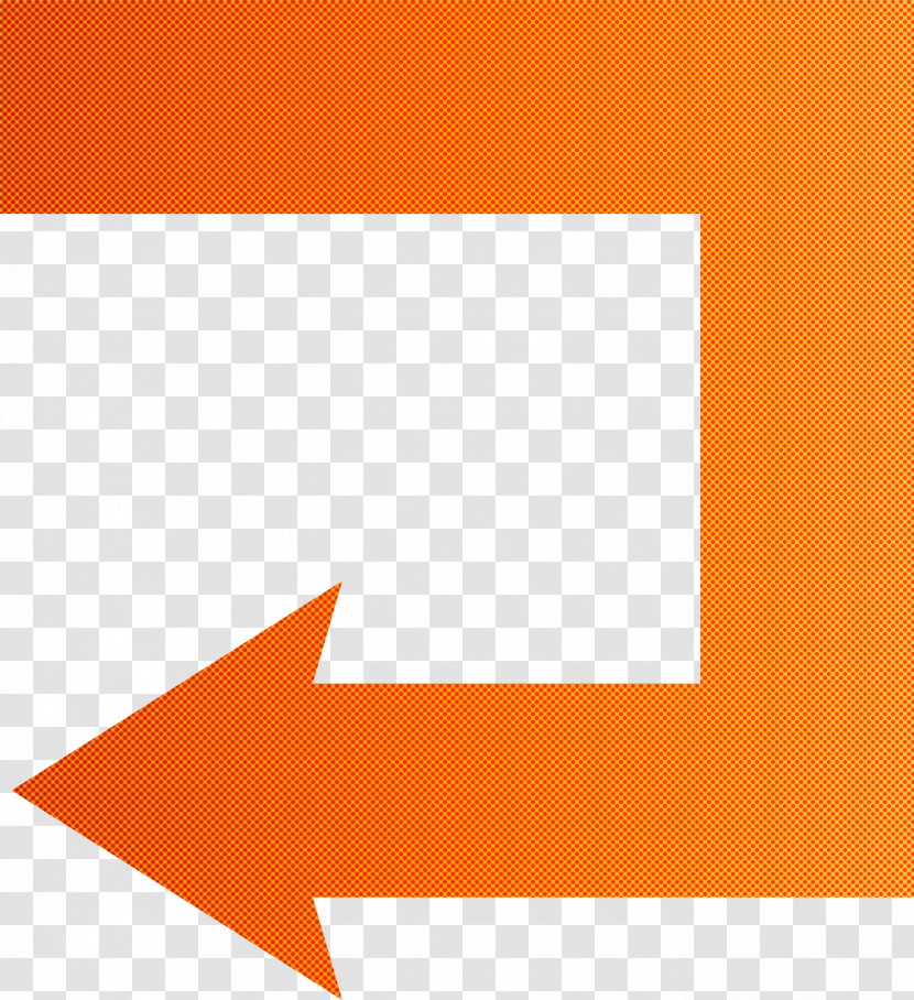 U Shaped Arrow Transparent PNG