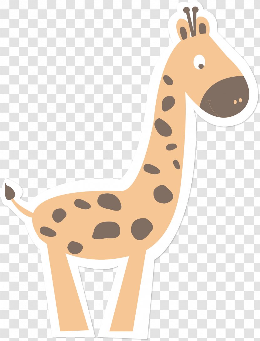 Brazil Giraffe Mount Alvernia Hospital Illustration - Terrestrial Animal - Vector Transparent PNG