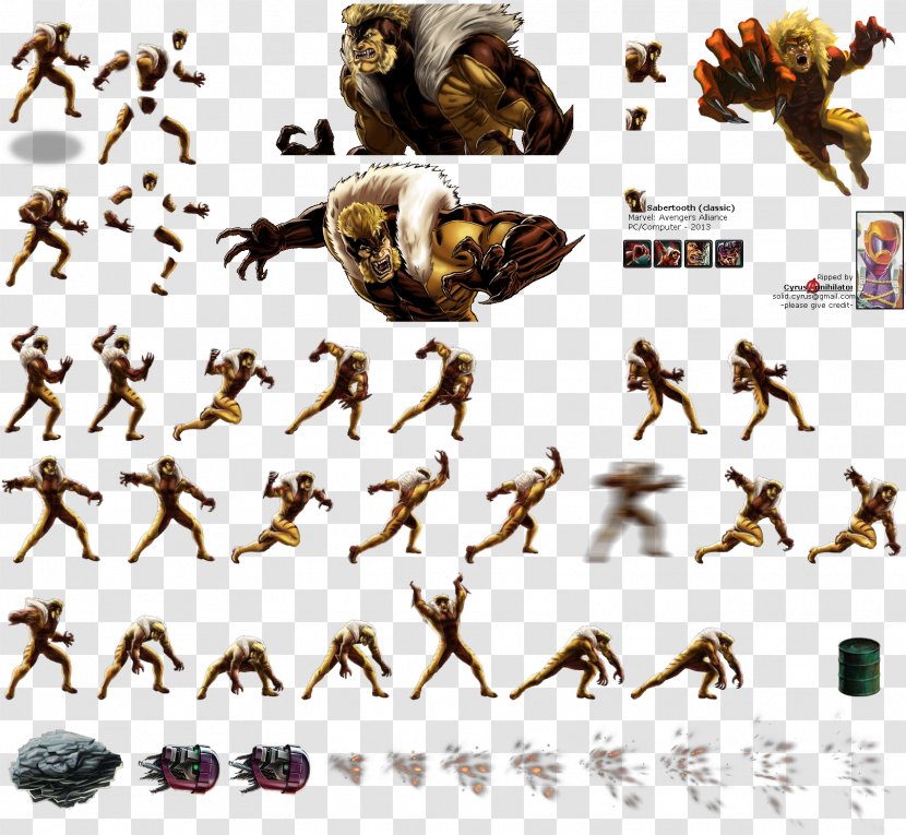 Sabretooth Marvel: Avengers Alliance X-23 Wolverine Magneto - Membrane Winged Insect - Super Mario Transparent PNG