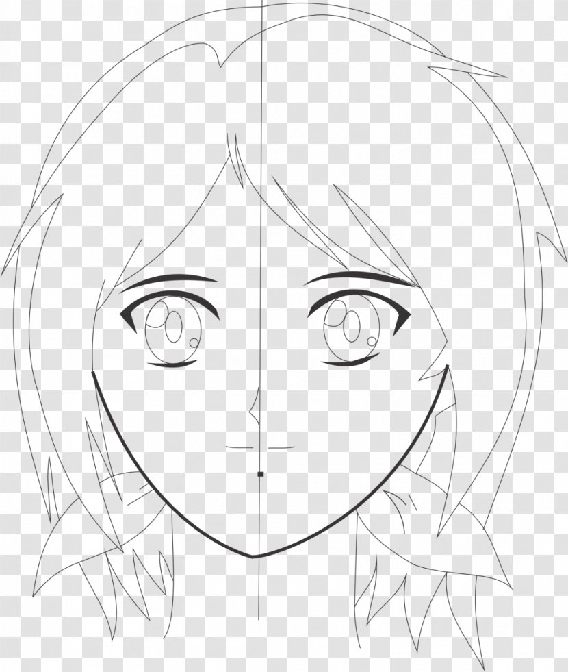 Eye Cheek Line Art /m/02csf Drawing - Tree Transparent PNG