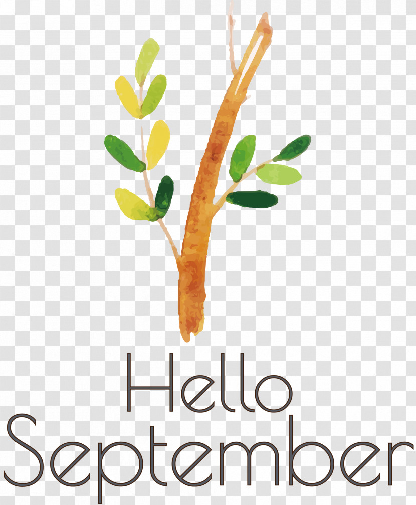 Hello September September Transparent PNG