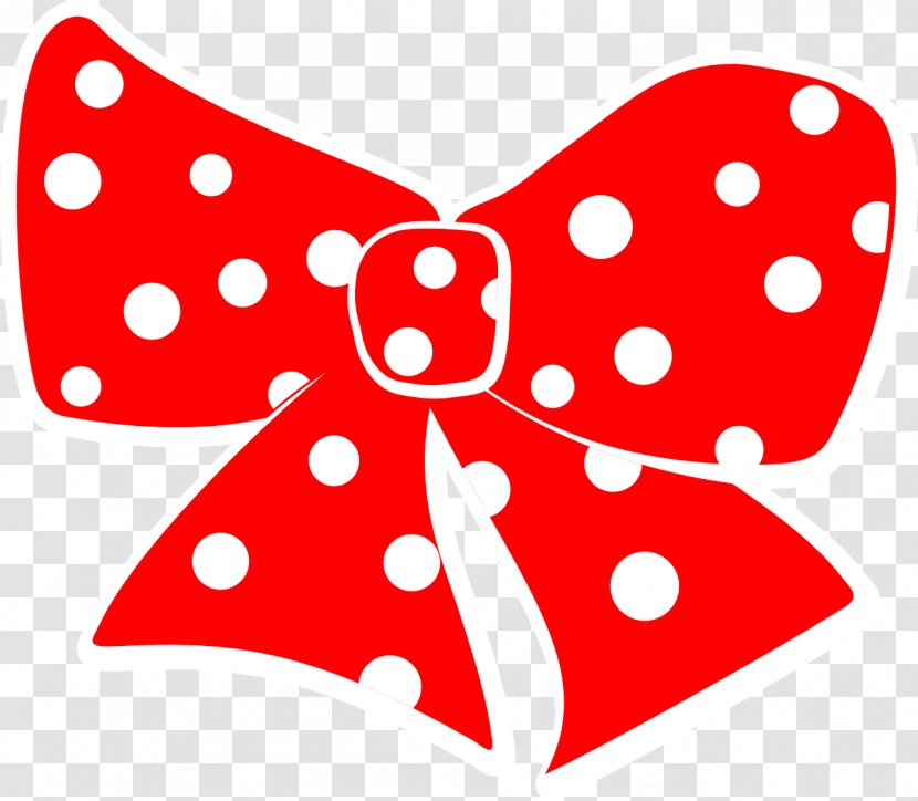 Minnie Mouse Polka Dot Clip Art - Cartoon Transparent PNG