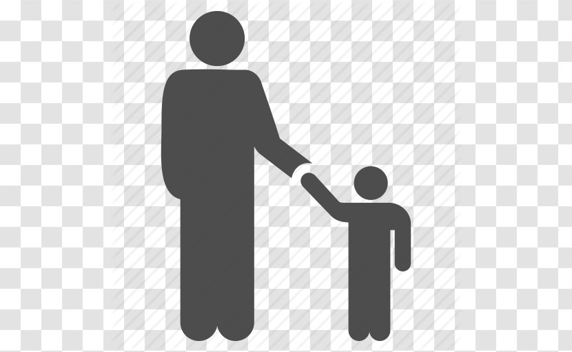 Child Parent Mother - Silhouette - Children, Care Icon Transparent PNG
