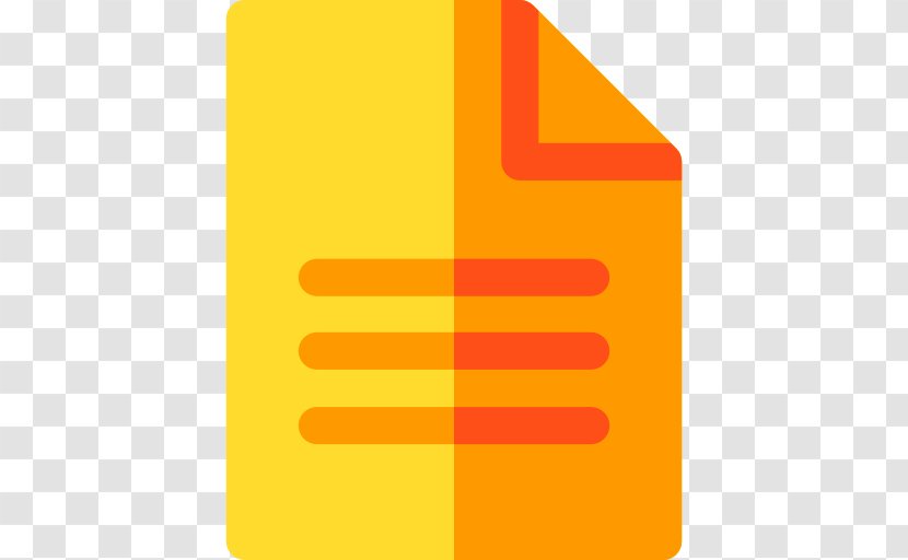 Rectangle Orange Yellow - Symbol Transparent PNG