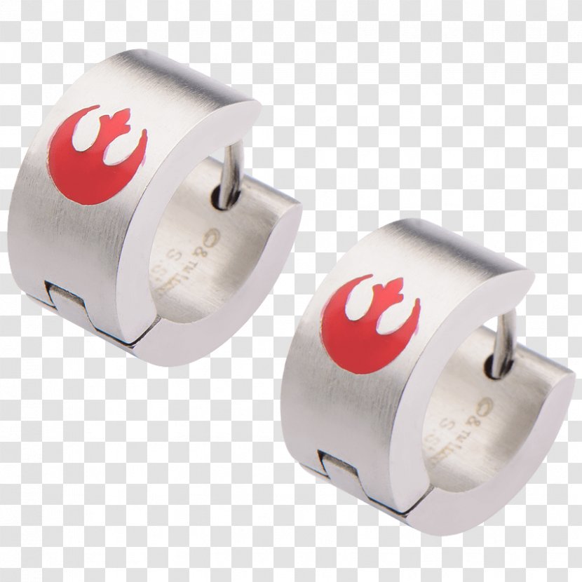 Earring Stormtrooper Anakin Skywalker Star Wars Jewellery - Hardware - Rebel Alliance Transparent PNG