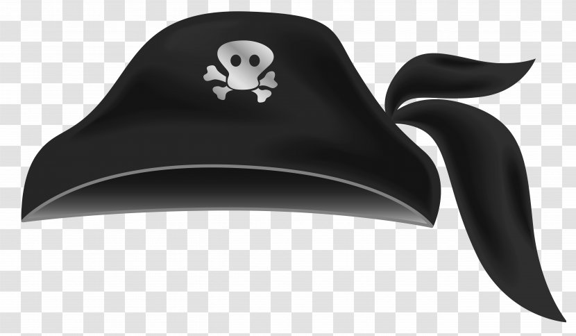 Hat Piracy Tricorne Clip Art - Headgear - Black Pirate Clipart Transparent PNG