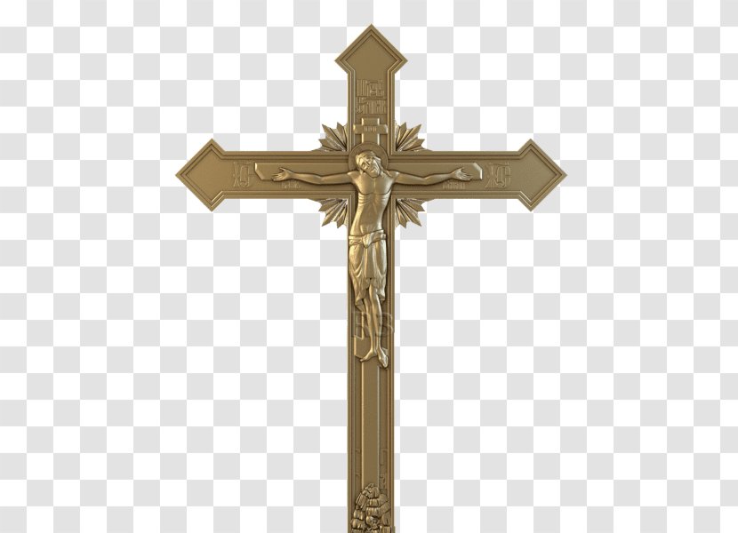 Crucifix - Metal - Backgammon Sign Transparent PNG