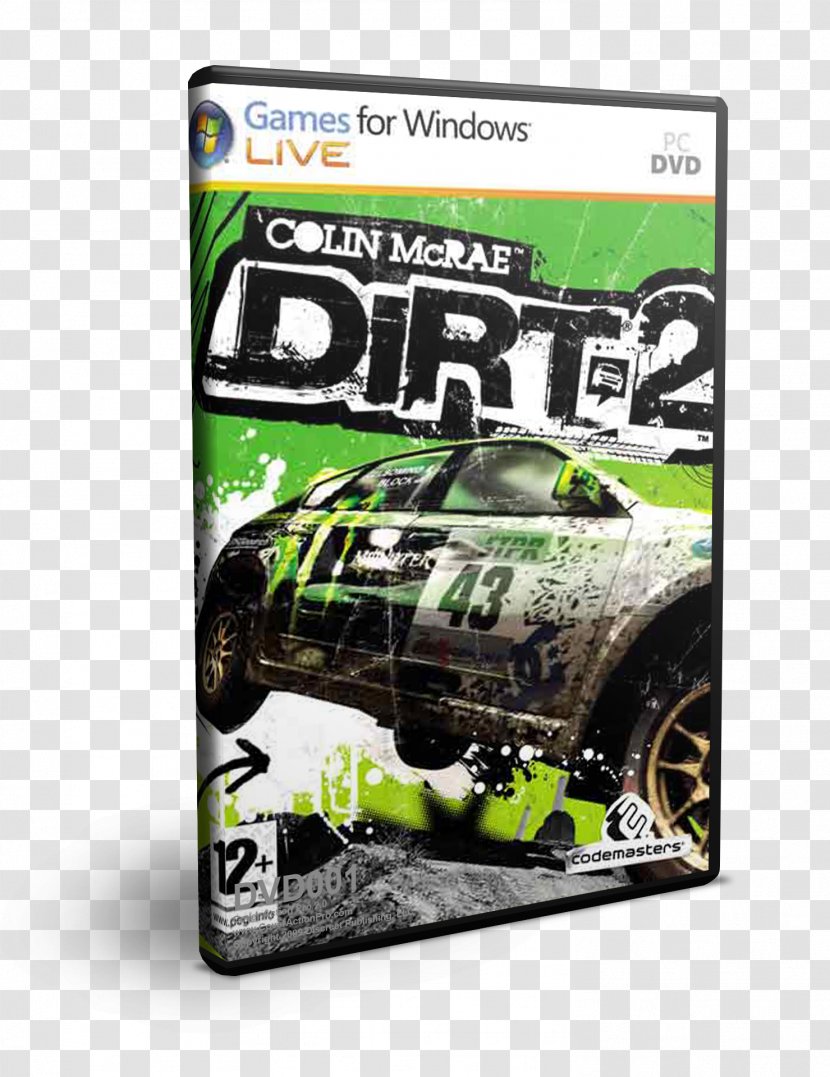 Colin McRae: Dirt 2 Dirt: Showdown 3 Xbox 360 - Mcrae - Road Transparent PNG