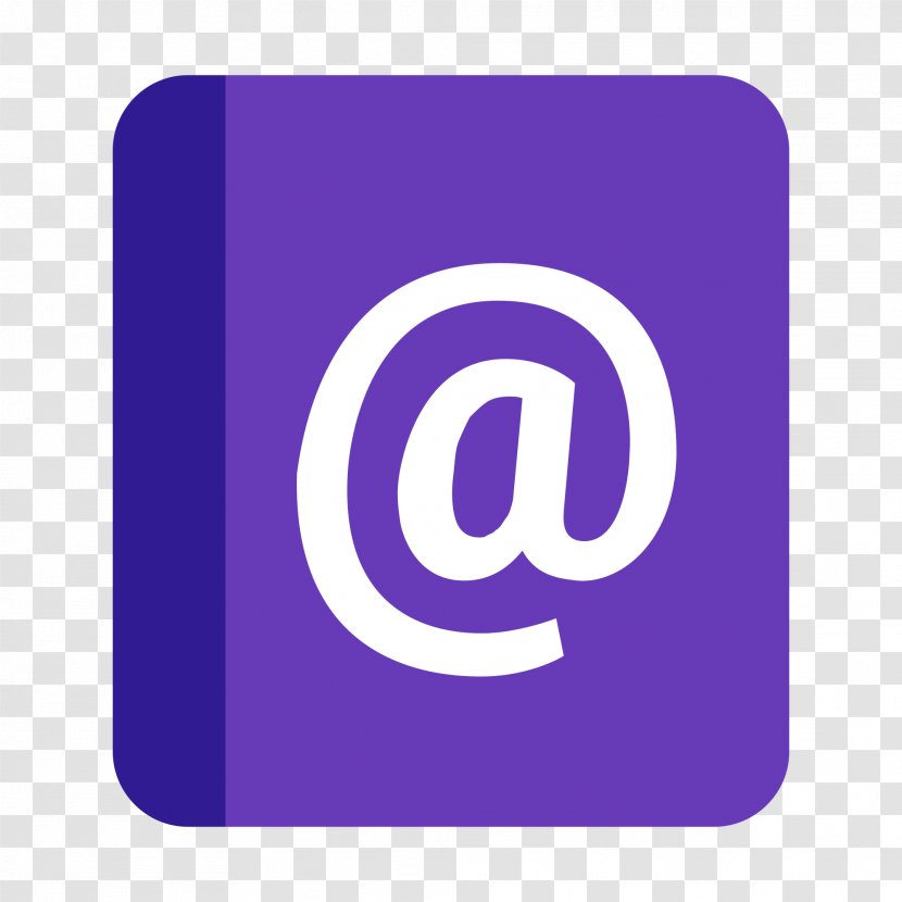 Email Address Book - Voicemail Transparent PNG