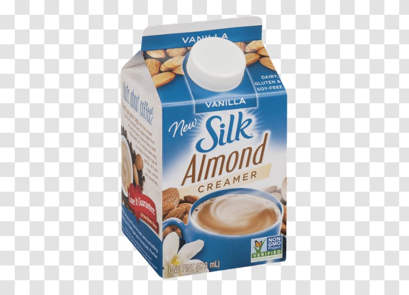 Cream Almond Milk Substitute Soy Instant Coffee - Veganism Transparent PNG