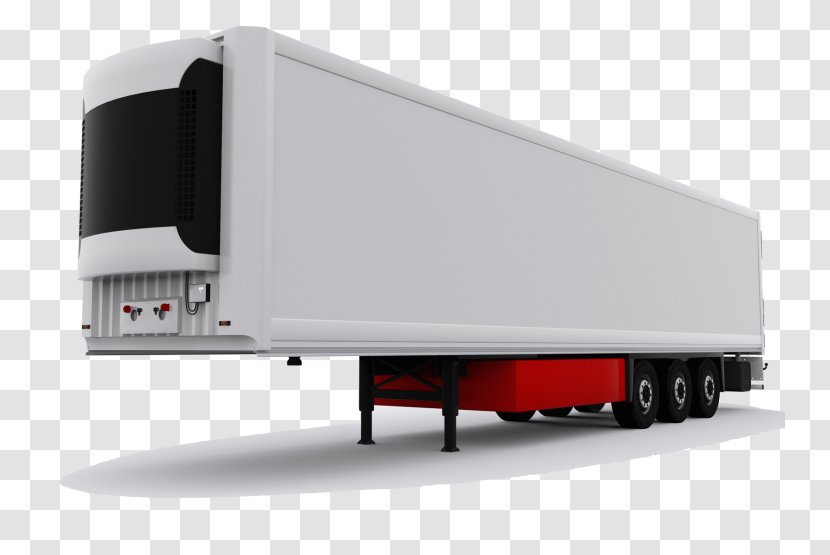 Cargo Semi-trailer Truck - Semitrailer - Car Transparent PNG