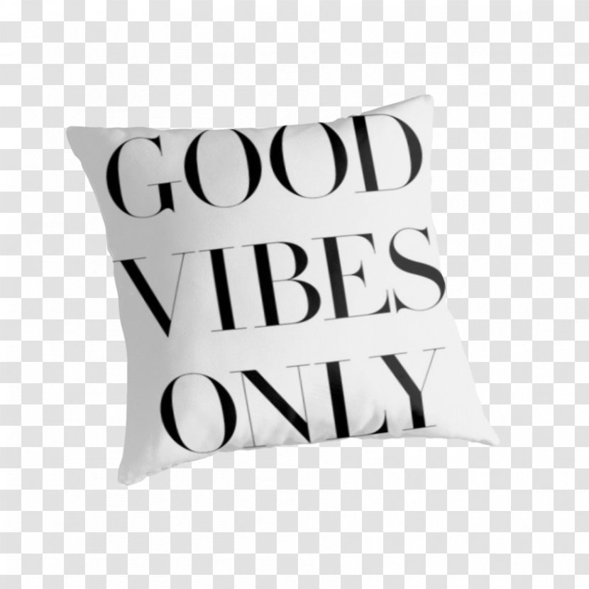 Throw Pillows Cushion Samsung Galaxy J5 Wall - Textile - Good Vibes Only Transparent PNG