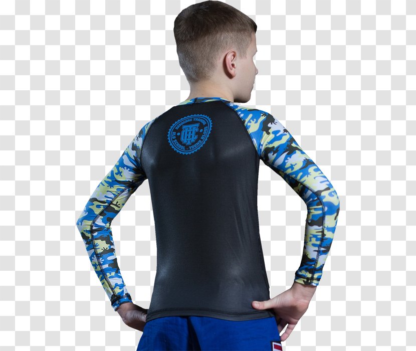 Long-sleeved T-shirt Arm Wetsuit - T Shirt - CHILDREN Fighting Transparent PNG