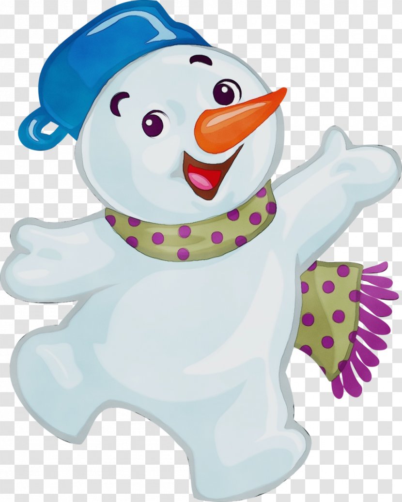 Snowman Cartoon - December - Toy Transparent PNG