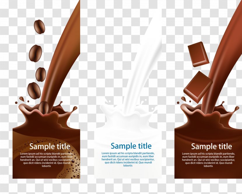 Coffee Milk Chocolate Ipoh White - Brand - Brown Vector Water Transparent PNG