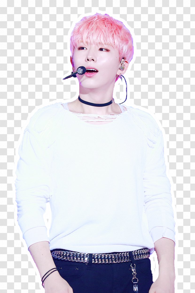 Monsta X Sweater Shoulder Human Hair Color Sleeve - Red Velvet Kpop Transparent PNG