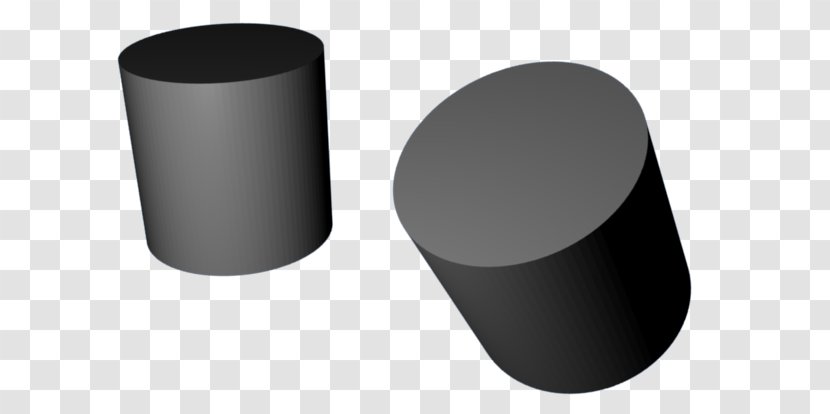Cylinder Shape Three-dimensional Space 3D Computer Graphics - Point Transparent PNG