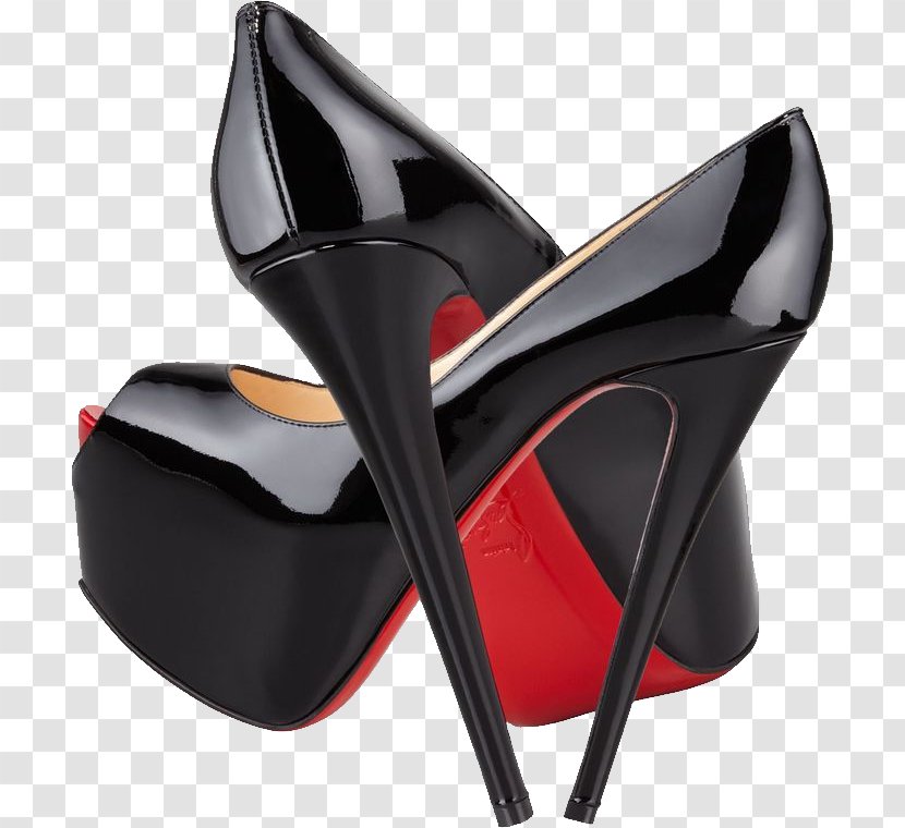 Court Shoe High-heeled Footwear Ballet Flat - Furniture - Louboutin Image Transparent PNG