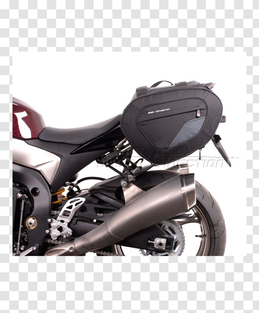 Saddlebag Suzuki GSX-R Series Motorcycle GSX-R1000 - Automotive Exterior Transparent PNG