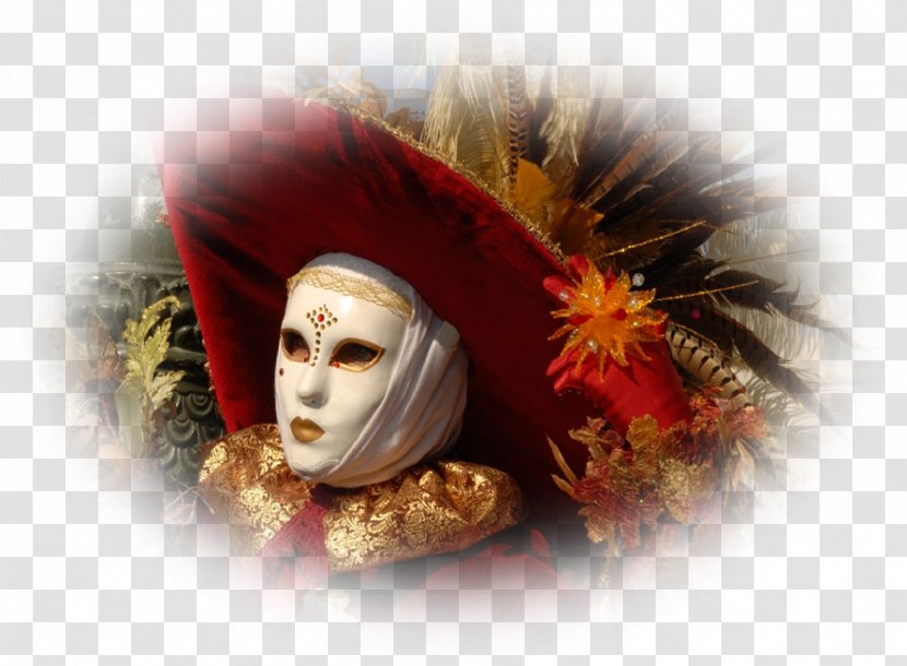 Venice Carnival Mask Desktop Wallpaper - Masque Transparent PNG