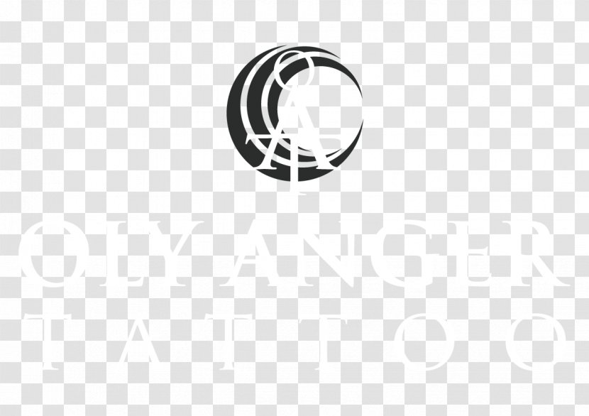Logo Brand White Font - Black And - Design Transparent PNG