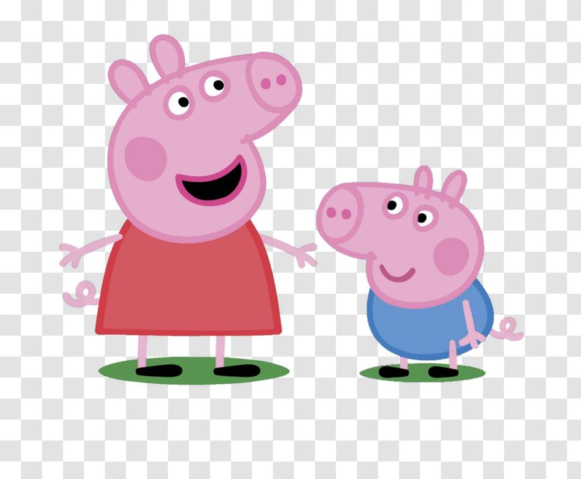 Daddy Pig George Television Show - Vertebrate - PEPPA PIG Transparent PNG