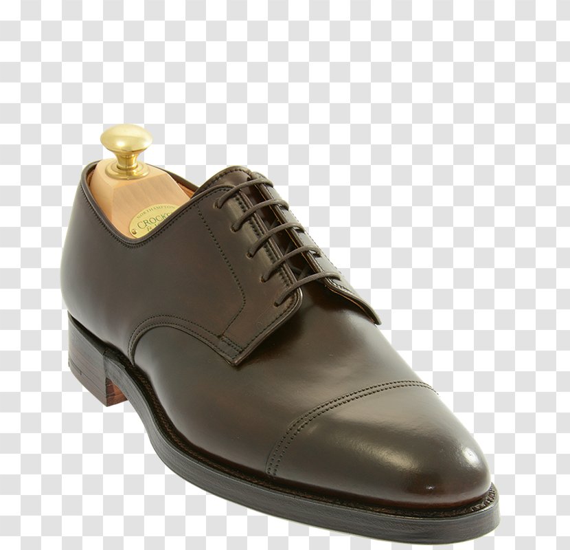 Shell Cordovan Crockett & Jones Shoe Boot Leather - Derby Transparent PNG
