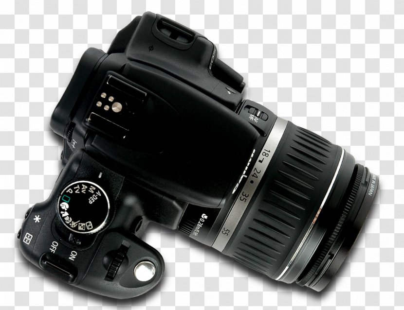 Digital SLR Canon EOS 650D Photographic Film Camera - Cameras Optics - Black Transparent PNG
