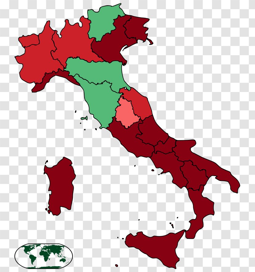 Italian Constitutional Referendum, 2016 Regions Of Italy Wine General Election, 2018 1946 - France Transparent PNG