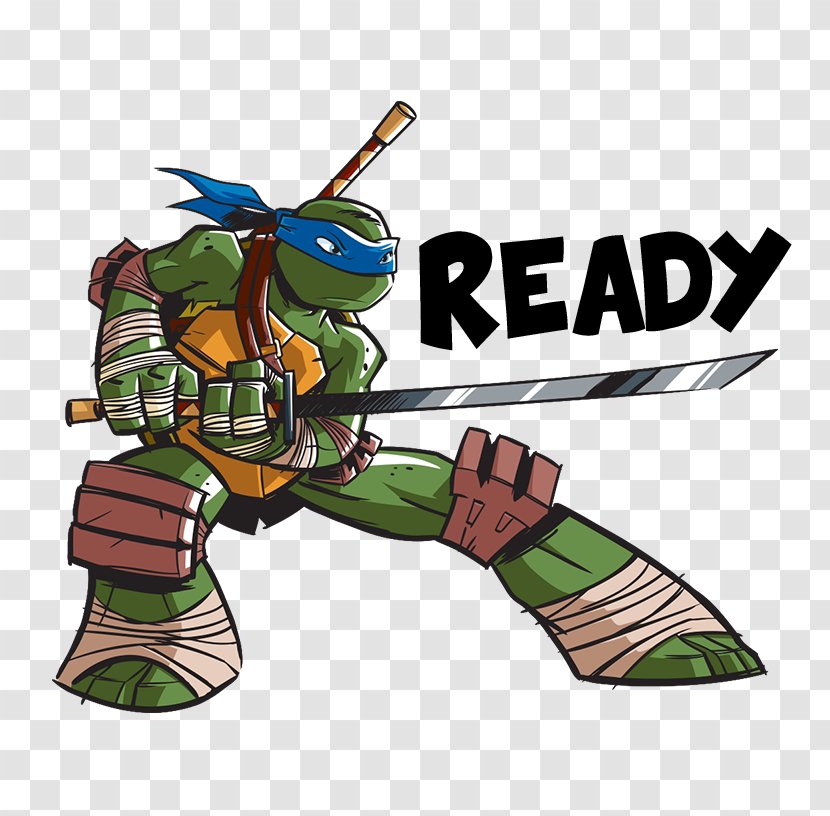 Leonardo Teenage Mutant Ninja Turtles Nickelodeon Sticker - Fictional Character - TMNT Transparent PNG