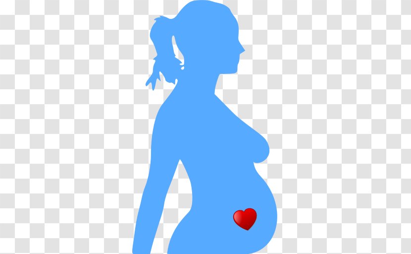 Pregnancy Woman Clip Art - Heart Transparent PNG