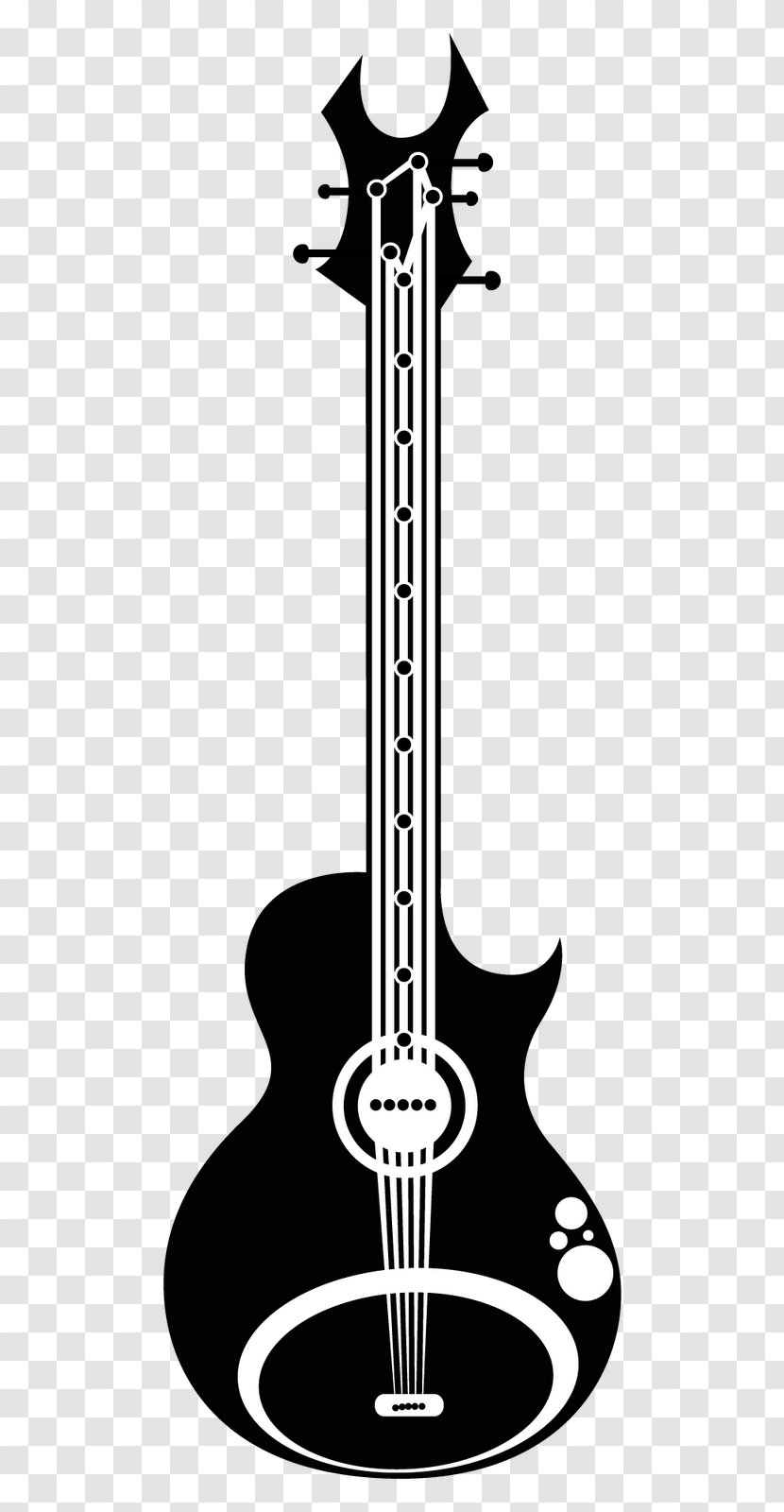 Bass Guitar Art String Instruments Drawing - Heart Transparent PNG