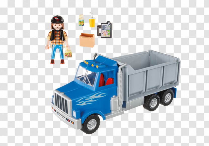 Playmobil Dump Truck Toy Logging - Construction Set Transparent PNG