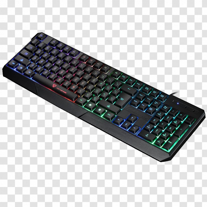 Computer Keyboard Laptop Mouse Gaming Keypad AZERTY - Input Device Transparent PNG