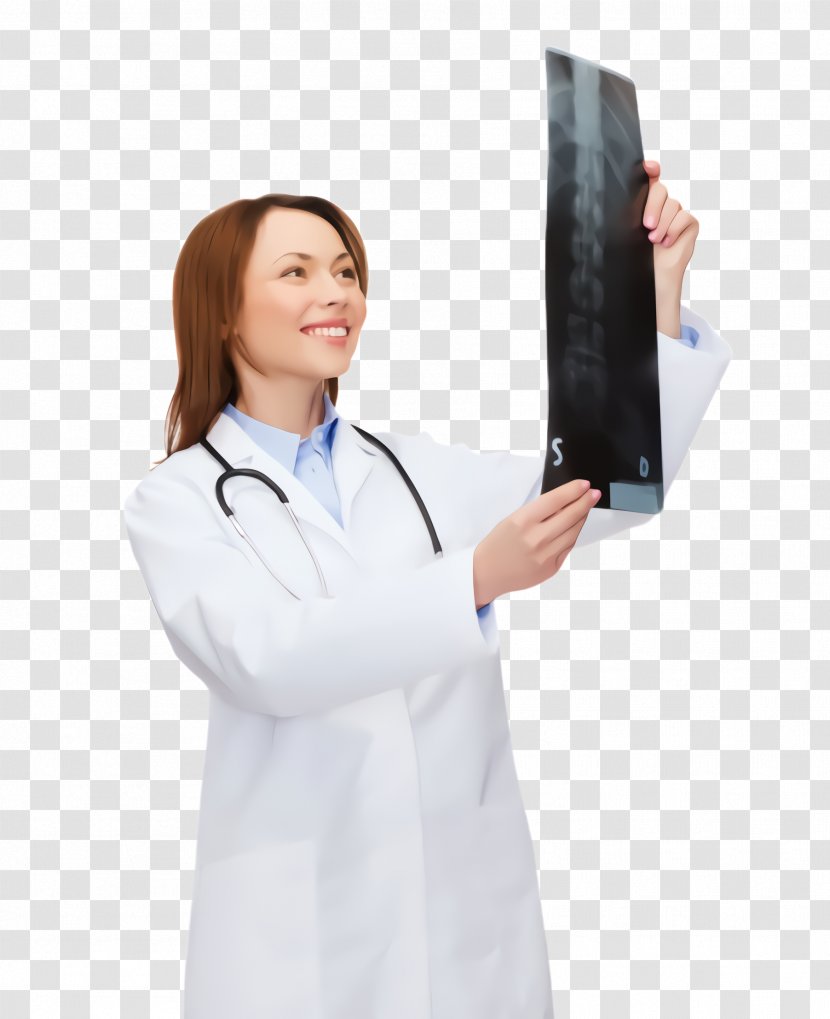 X-ray Service Medical White Coat Uniform - Electronic Device - Radiology Transparent PNG