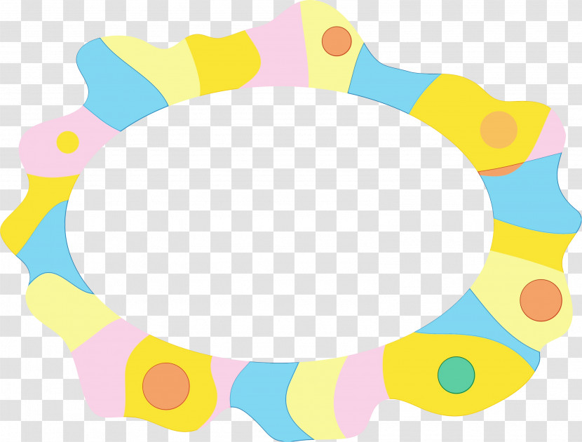 Circle Yellow Pattern Area Point Transparent PNG