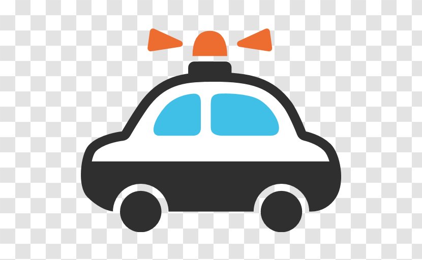 Emoji Police Car Clip Art - Headgear Transparent PNG