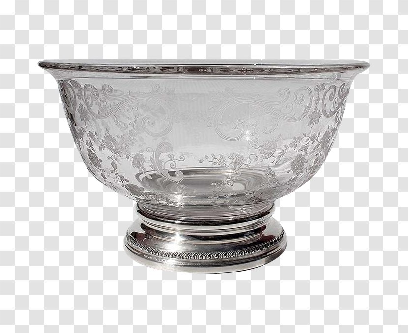 Silver Bowl Transparent PNG