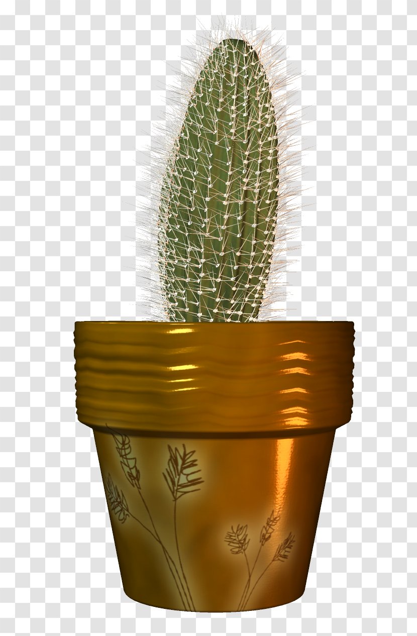 Cactaceae Flowerpot - Letter - Cactus Transparent PNG