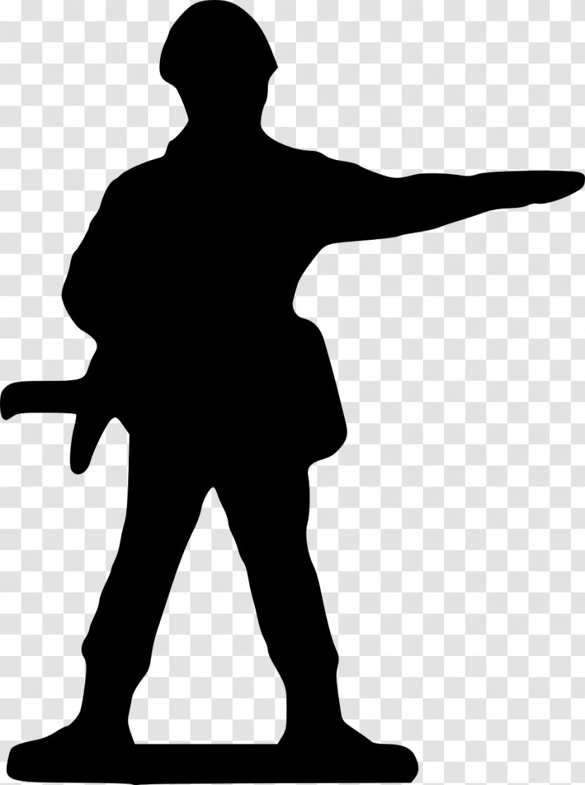 Toy Soldier Silhouette Clip Art - Finger Transparent PNG